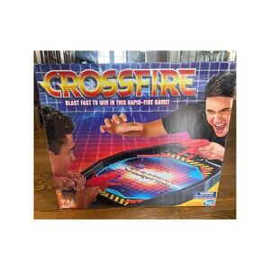 NIB Crossfire Board Game 2016 Original Retro Release 100% Complete
